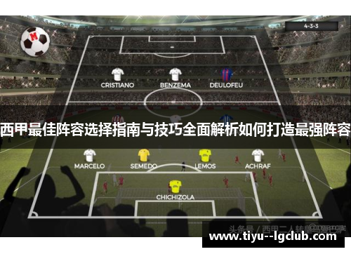 西甲最佳阵容选择指南与技巧全面解析如何打造最强阵容